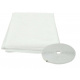 Mosquito net white 1,5x1,3m ISO mosquito net