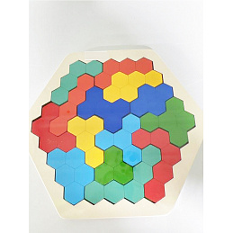 Wooden Logic Game