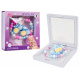 Unicorn Jewelry Set White Flower