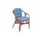 Aga Rattan set SITA Choco Blue
