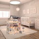 Aga MDF Dollhouse with furniture 78cm LED Black