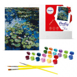 Paint by Numbers Set Water Lilies KHO2858 40x50 AP0020 Universal