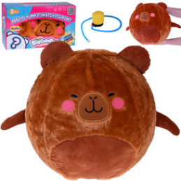 Large plush Ball mascot cute animal 45cm Capybara ZA5975 universal