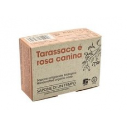 Organic Soap Bar Dandelion & Wild Rose 100 g - SAPONE DI UN TEMPO Universal
