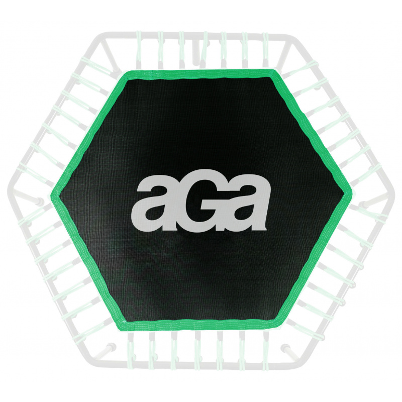 Aga Springboard for fitness trampoline Green