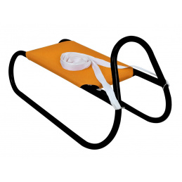 Rulyt Metal sledge Orange and black