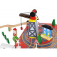 Aga4Kids Wooden Train Track 78 pieces on batteries