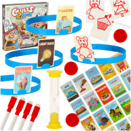Who am I! Guess Who Draws Family Board Game for Kids