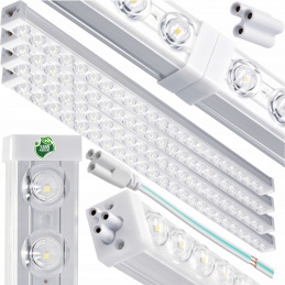 4x NEPTUN LED lamp 60cm - 18W - 1800lm - IP20 - 4000K - neutral white