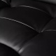Office chair with footrest - black Malatec 23286 universal