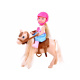 Anlily Kiki Love doll with pony ZA2808