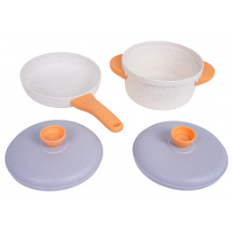 Set of pots made from BIO materials