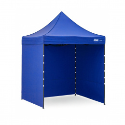 Aga Scissor stand PARTY 2x2m Blue