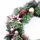 Aga Christmas Wreath 40 cm Pink