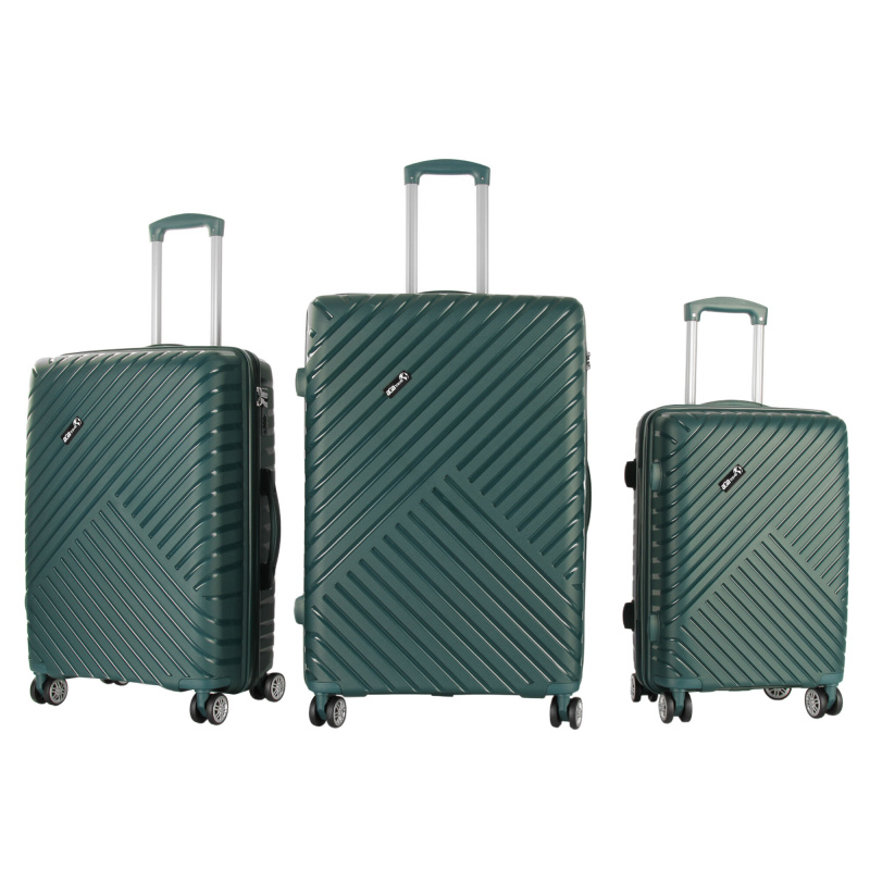 Aga Travel Set of Travel Suitcases Dark Green 6CZ003 - 2. QUALITY