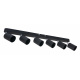 Ceiling lamp LED VIKI 6x GU10 black