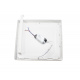 LED quadrant panel BRGD0128 170x170x35mm mounted - 12W - 230V - 860Lm - cold white