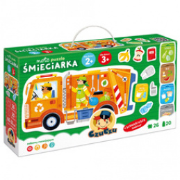 CzuCzu Moto Puzzle Garbage Truck 26 Pieces 2+ ZA6104 Universal
