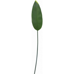 Artificial Flower Plant Leaf Strelitzia Green - 105 cm