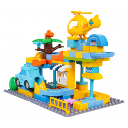 Set of Large Blocks Police Station 93pcs.