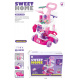 Pink cleaning set + accessories