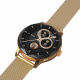 Garett Viva Gold Smartwatch with Steel Strap