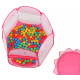 Kiduku Children's play tent with balls Pink