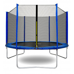 Aga SPORT TOP Trampoline 305 cm Blue + Safety Net + Ladder