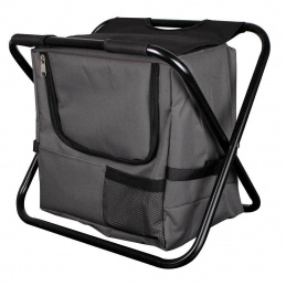 Linder Exclusiv Folding stool with thermal bag Black/Antracite