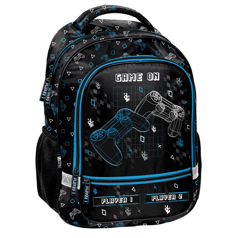 Paso School Backpack Two-Compartment Game