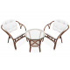 Aga Ratan Set SITA Brown/White