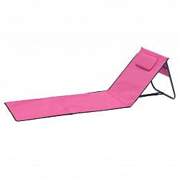Linder Exclusiv Folding Beach Lounger Pink