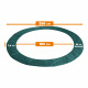 Aga Spring Cover for Trampoline 250 cm Dark Green