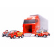 Aga Transport vehicle TIR + metal fire trucks