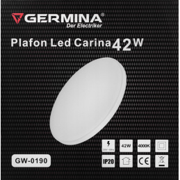 LED surface-mounted ceiling light 42W round - neutral white