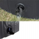 Folding dog pool 100x30 cm Purlov 20929 Blue-gray