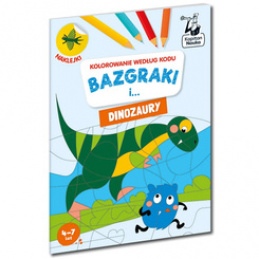 Captain Science Scribblers and Dinosaurs. Coloring KS1191 universal
