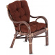 Aga Rattan set BUTEO Choco Dark Brown