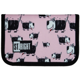 St.RIGHT One tier pencil case Dogs