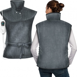 Tresko Electric heating blanket for back and neck Grey
