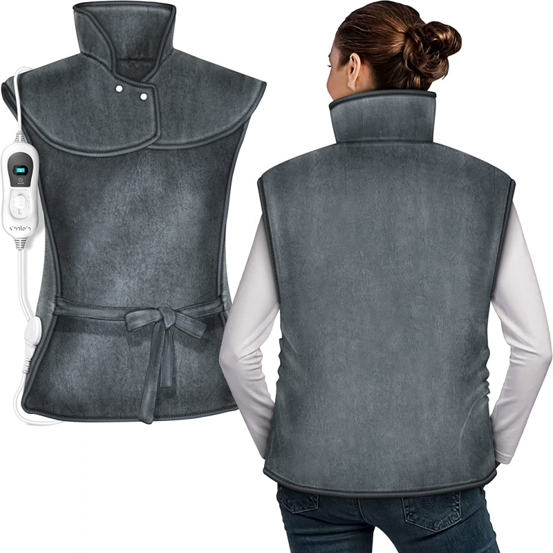 Tresko Electric heating blanket for back and neck Grey
