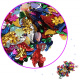 Aga Creative Art Set for Children's Crafts 1200 Pieces