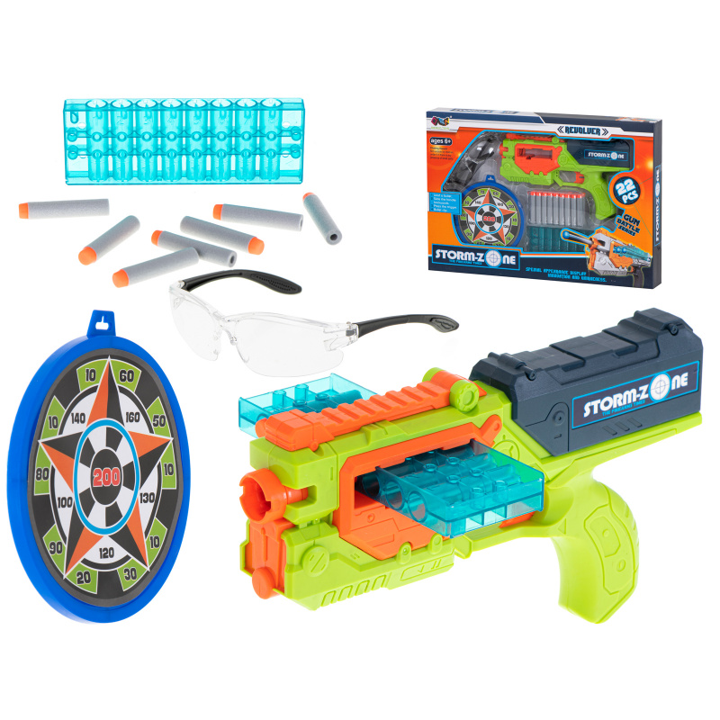 Aga Pistol with goggles + 18 rounds