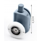 Wheel for shower enclosure, single, bottom