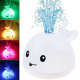 Bath toy Whale lighted fountain ZA3880