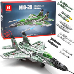 Technical bricks Long-range fighter jet MIG-29 1290ele ZA5800 universal