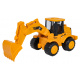 Set of five construction vehicles