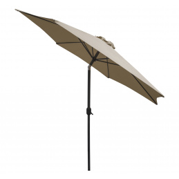 Linder Exclusiv Tilting parasol 300 cm Grey-brown
