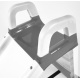 Doloni Slide with handle 140 cm White-grey