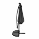Aga Garden Parasol 300 cm Grey with LED Lighting